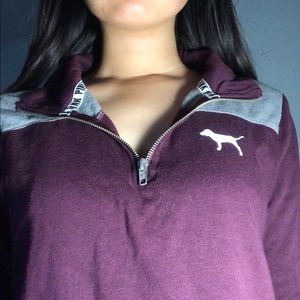 Victoria Secret Pink Quarter Zip